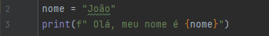 Como fazer um print formatado no python